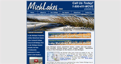 Desktop Screenshot of michlakes.com