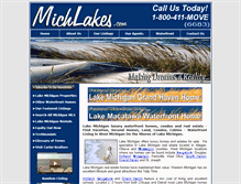 Tablet Screenshot of michlakes.com